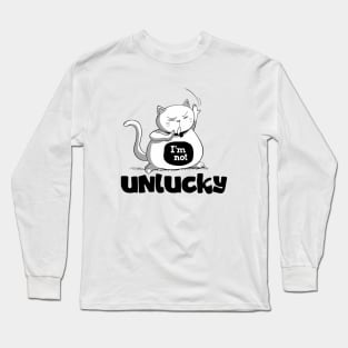 I'm not unlucky Long Sleeve T-Shirt